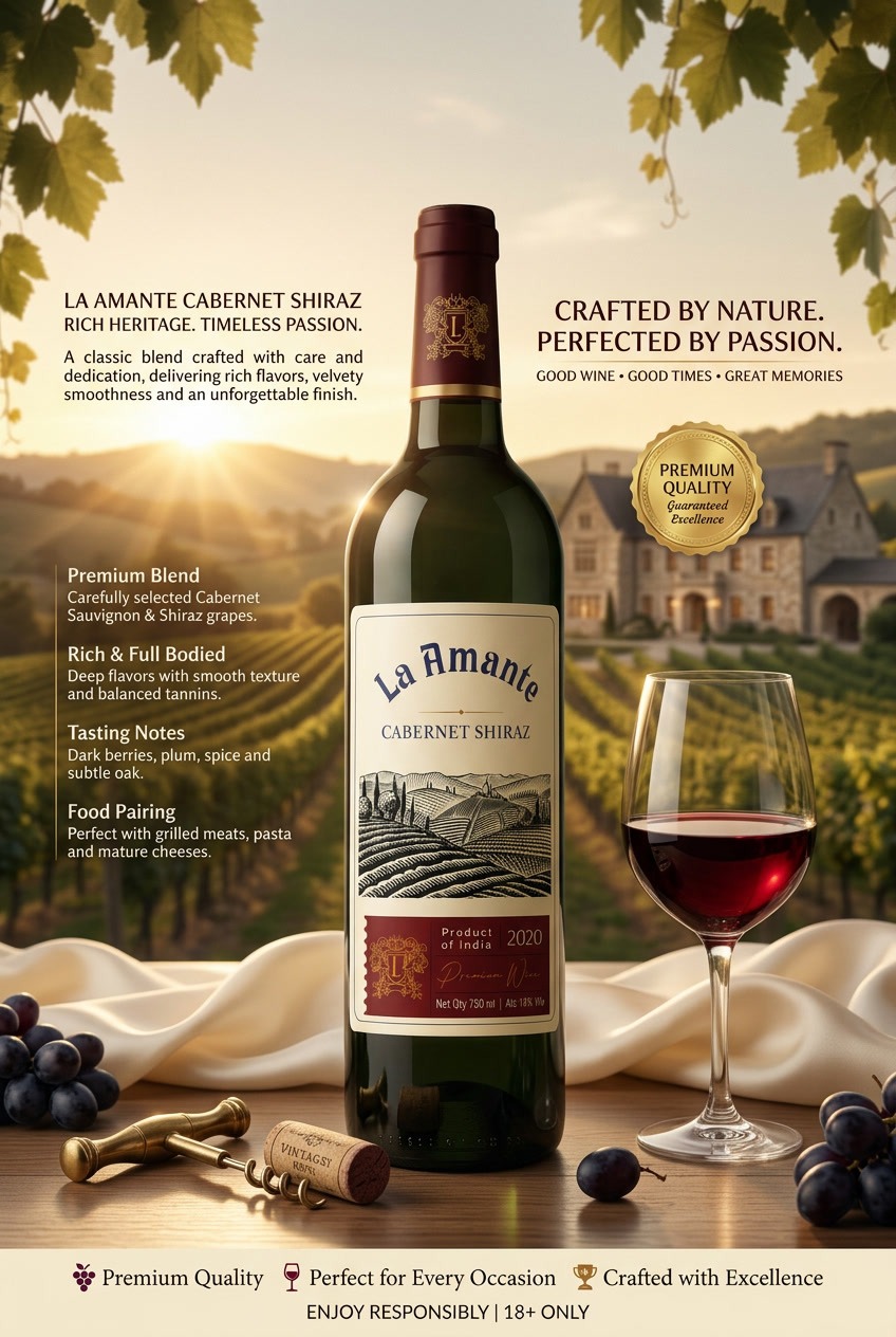 La Amante Cabernet Shiraz